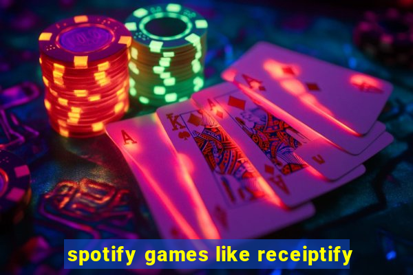 spotify games like receiptify